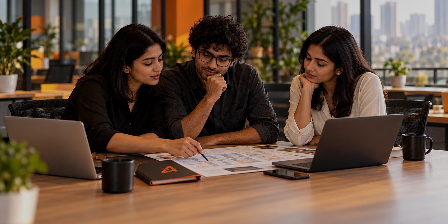 Ardent team planning together